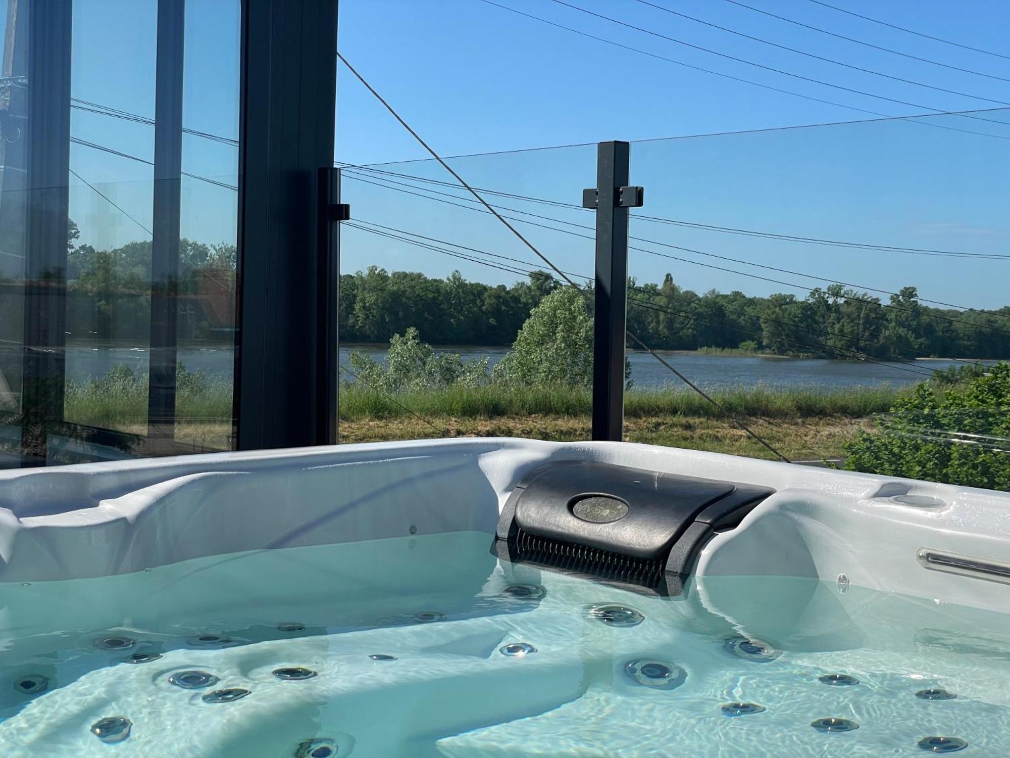 Jacuzzi Et Vue Sur Loire - Maison D'Hotes L'Odyssee La Chapelle-sur-Loire Экстерьер фото